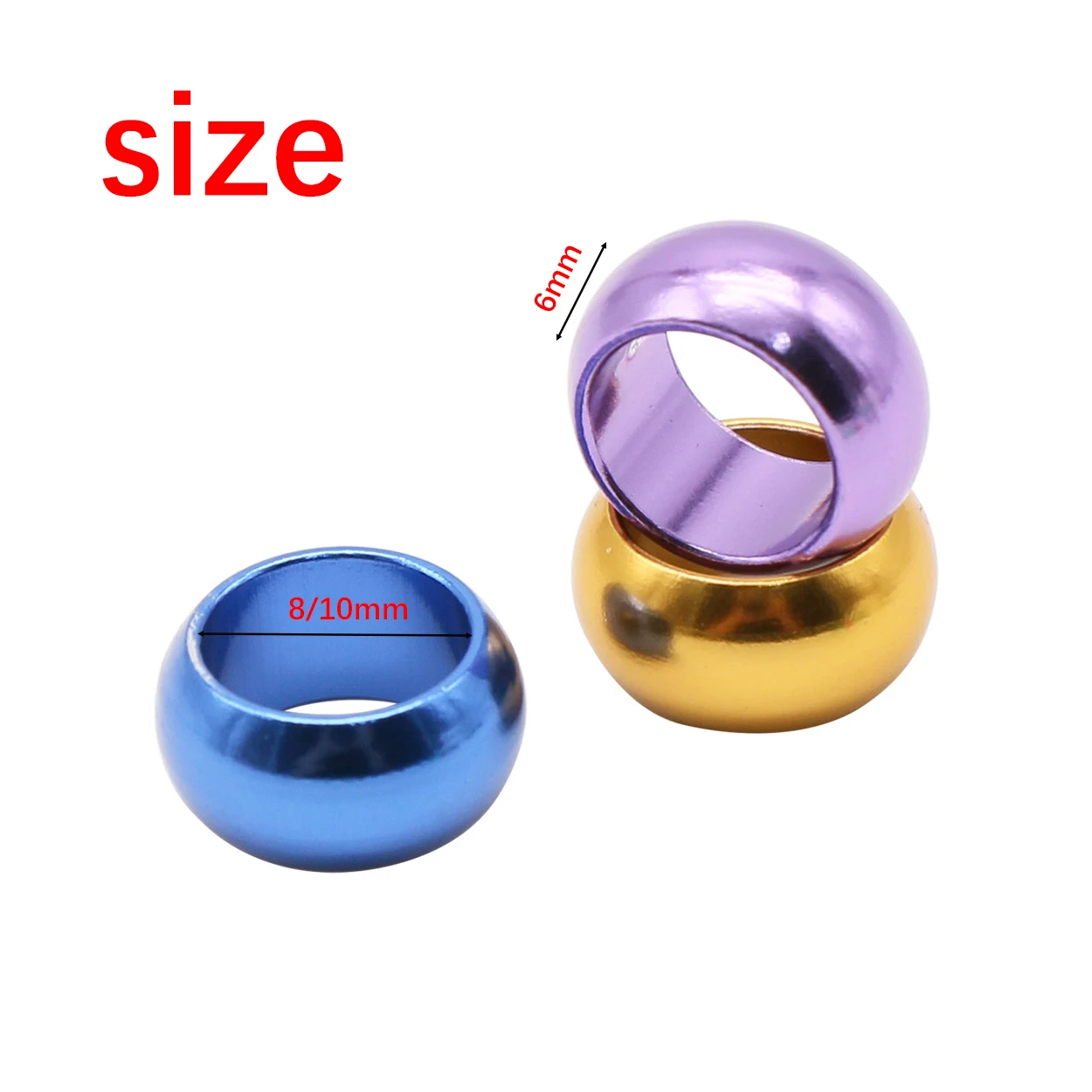 Aluminum Metal Racing Pigeon Leg Bands 7mm Round Finch Bird Pigeon Leg Ring  Parrot Love Birds Foot Ring