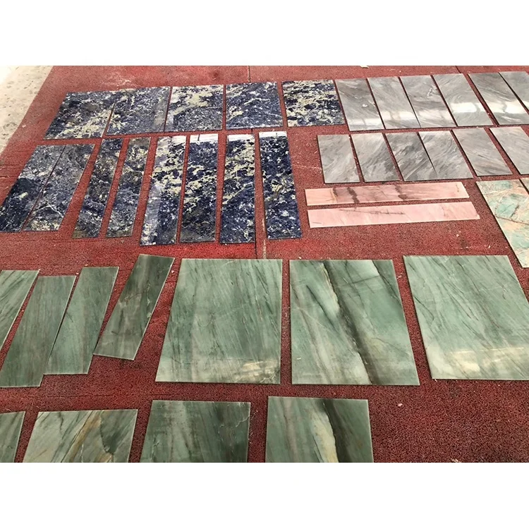 Interior decoration natural grey thin wall flexible stone marble veneer sheets