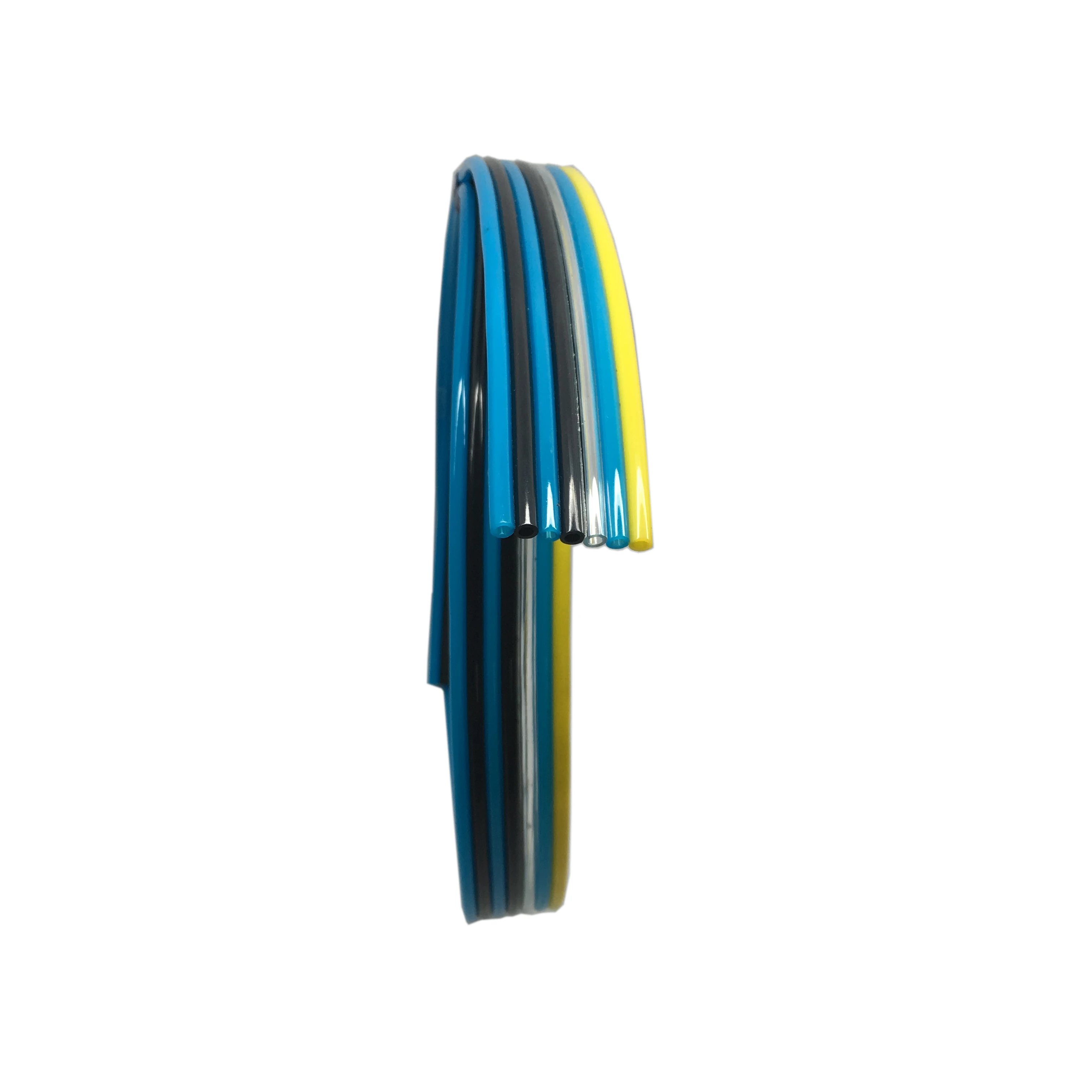 8mm Multi-Row And Double Row Tubing Air Hose for Air Compressor Pneumatic industry precise soft nature PU twin hose