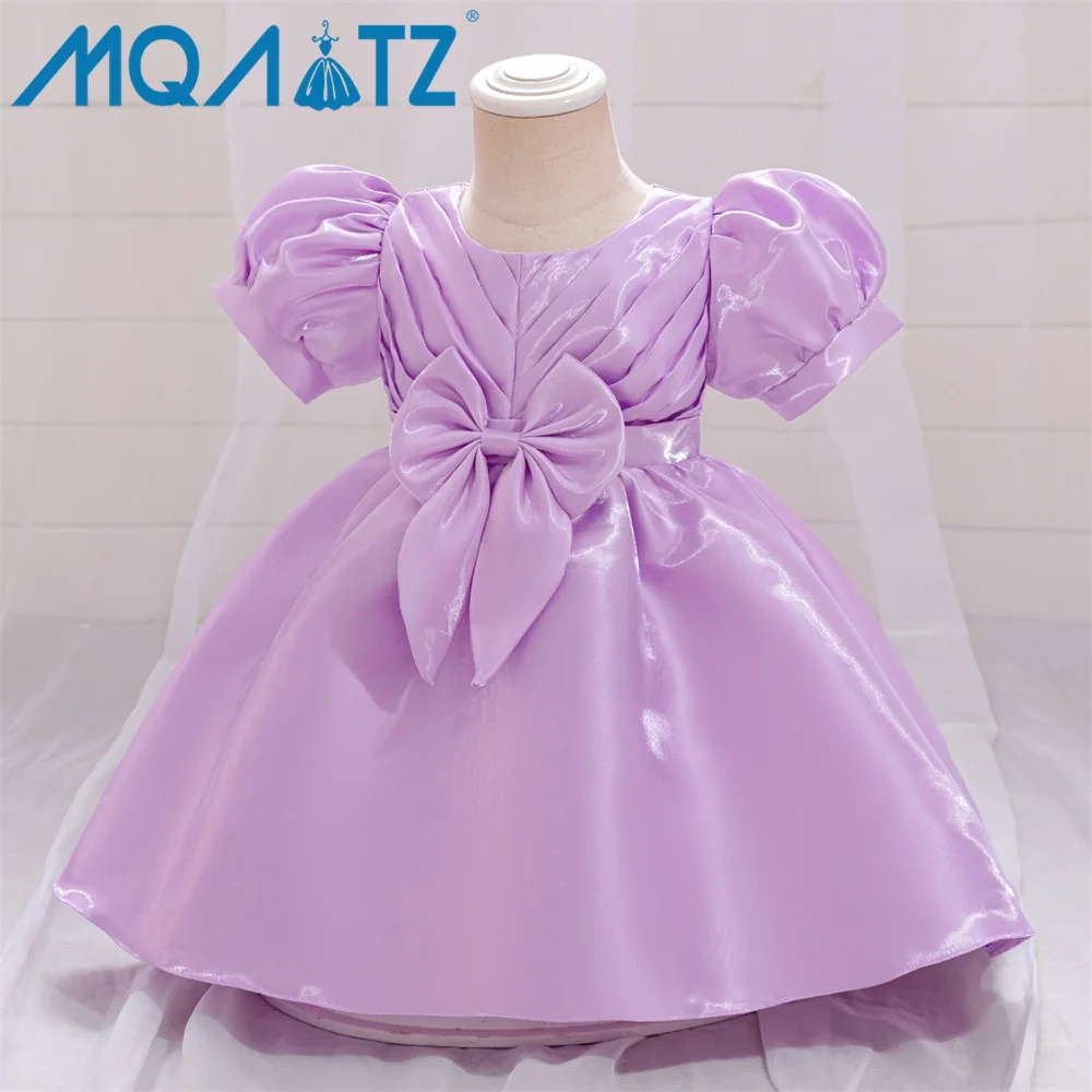 MQATZ printed princess dresses for girls birthday dresses for girls frock design for baby girl elegant dresses for kids