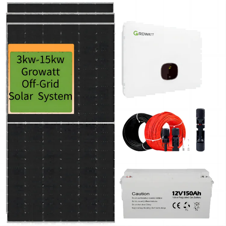 High Efficiency Off Grid System 4kw Solar Panel 4kw Solar Energy Storage System For Sale