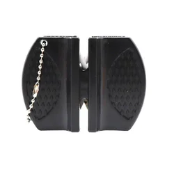 Two slot knife sharpener portable fast knife sharpener of grinding size mini knife sharpener