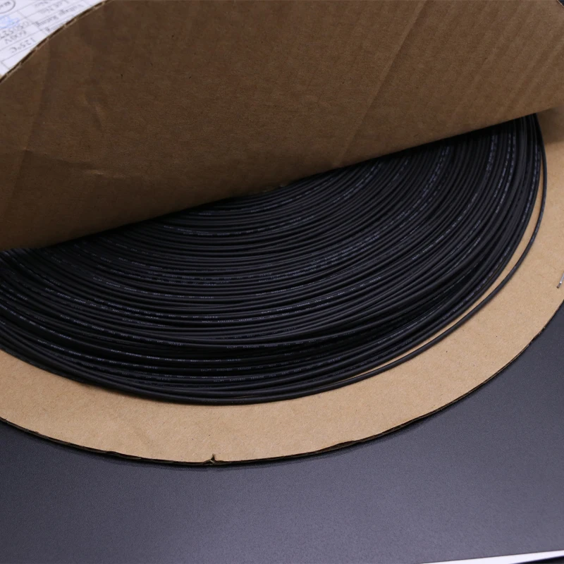 Black Dia 2 3 4 5 6 7 8 9 10 12 14 16 20 25 30 40 50 Mm Heat Shrink Tube 2:1 Polyolefin Cable Sleeve Insulated Wire Sleeve