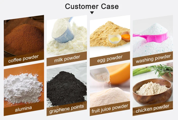 2L 5L 10L 15L Lab Small Mini Instant Coffee Chemical Egg Vacuum Stainless Steel Milk Spray Dryer Washing Powder Price