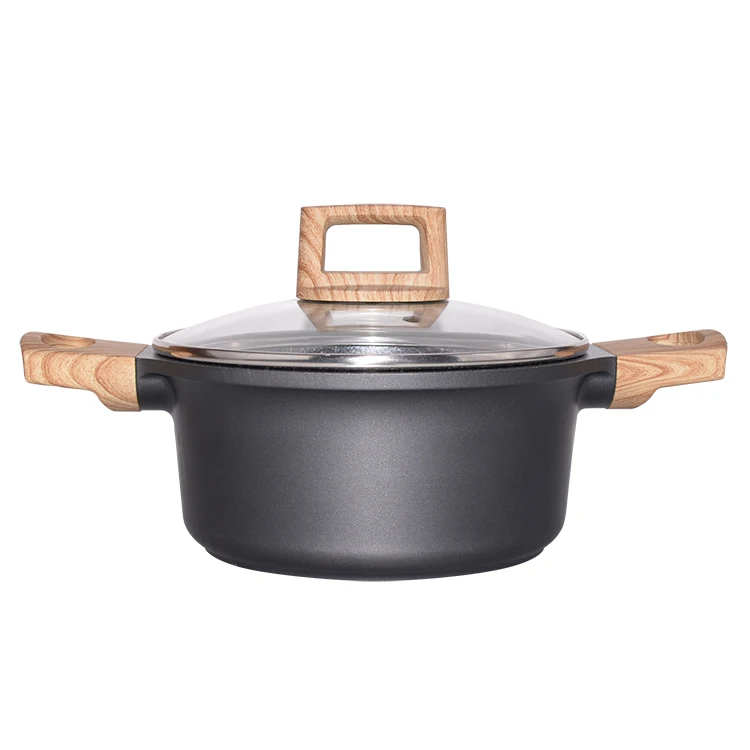  Кухонная посуда Frypan кованые алюминиевые наборы антипригарная