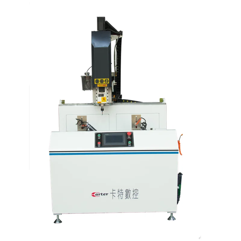 Алюминиевый профиль CNC сверлильный фрезерный станок машина для изготовления окон и дверей