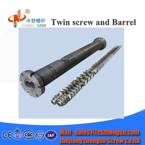 Factory direct extruder twin Parallel Screw Barrel 38crmoala