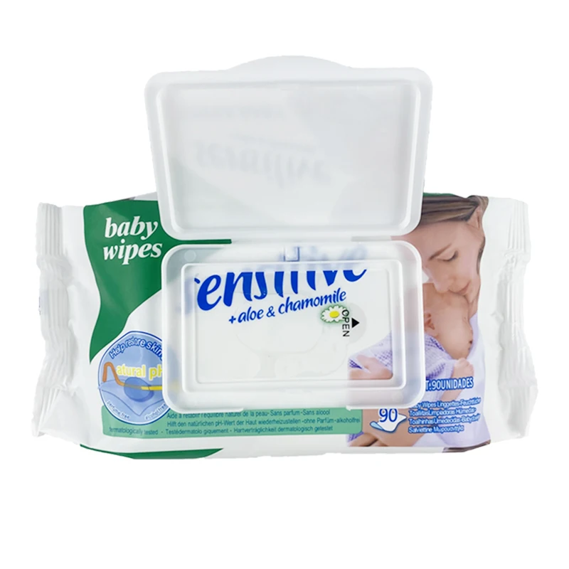 Customized Private Label Baby Sensitive Johnsons Wet Baby Wipes