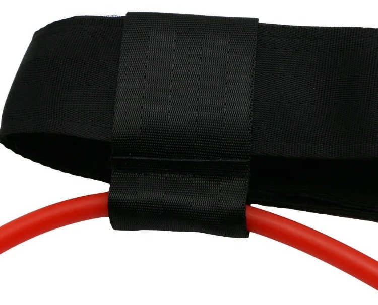 spring indoor portable weight loss natural latex waist exercise equipment resistance bands band tools for squat exercise