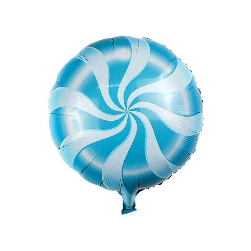 18' Sweet Candy Lollipop Swirls Peppermint helium Balloons Candy land Party Wedding Party Decor prop Foil Balloon