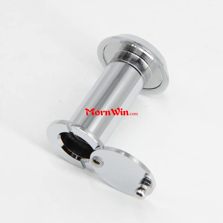 Brass Satin Chrome 200 Degree Door Viewer Door Peephole Viewer Wide Angle with Glass Lens Viewer