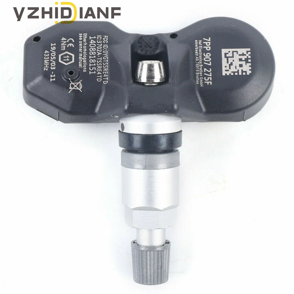 Датчик контроля давления в шинах TPMS 7PP907275 7PP907275F для Audi A4 A6 A8 Q7 R8