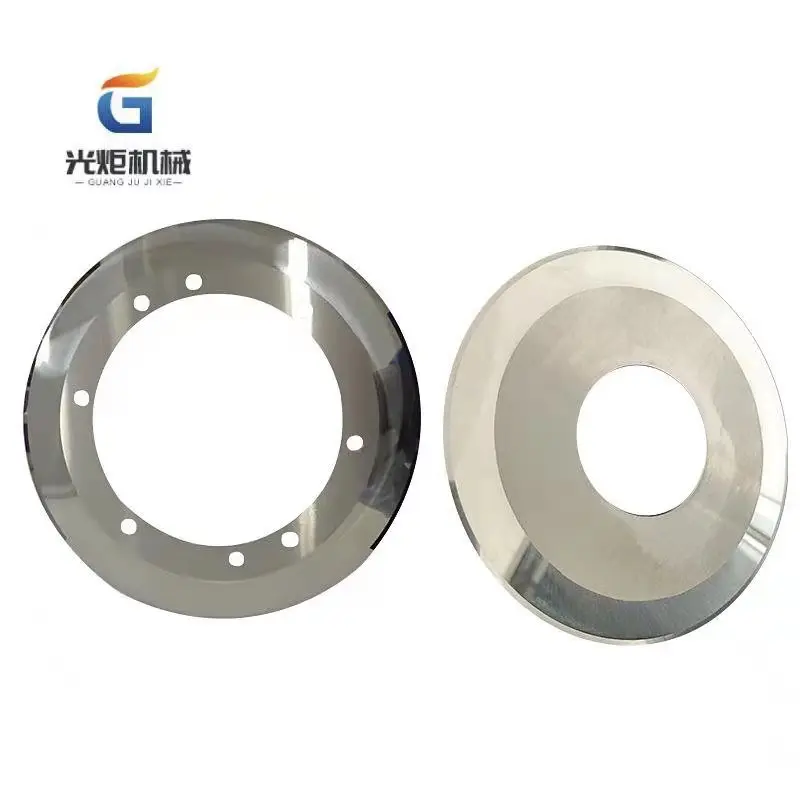 Xinli OEM/ODM klinga circle slotter cardboard machine carton round knives for corrugated paper cutting slitter blade