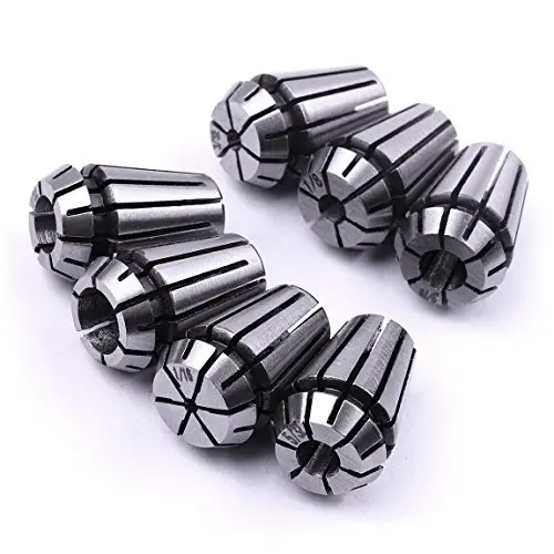 Collet Set 26PCS ER32 Spring Collet Set CNC Engraving Milling Lathe Chuck Tool 1/32-13/16 Inch For CNC
