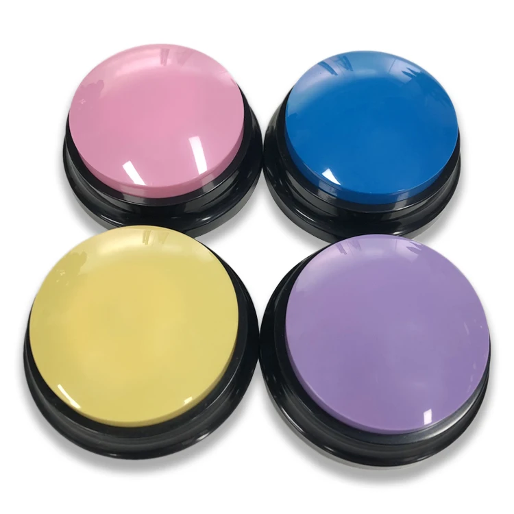 Neutral voice recording button easy button record 30 seconds talking message funny office gift press sound buzzer button