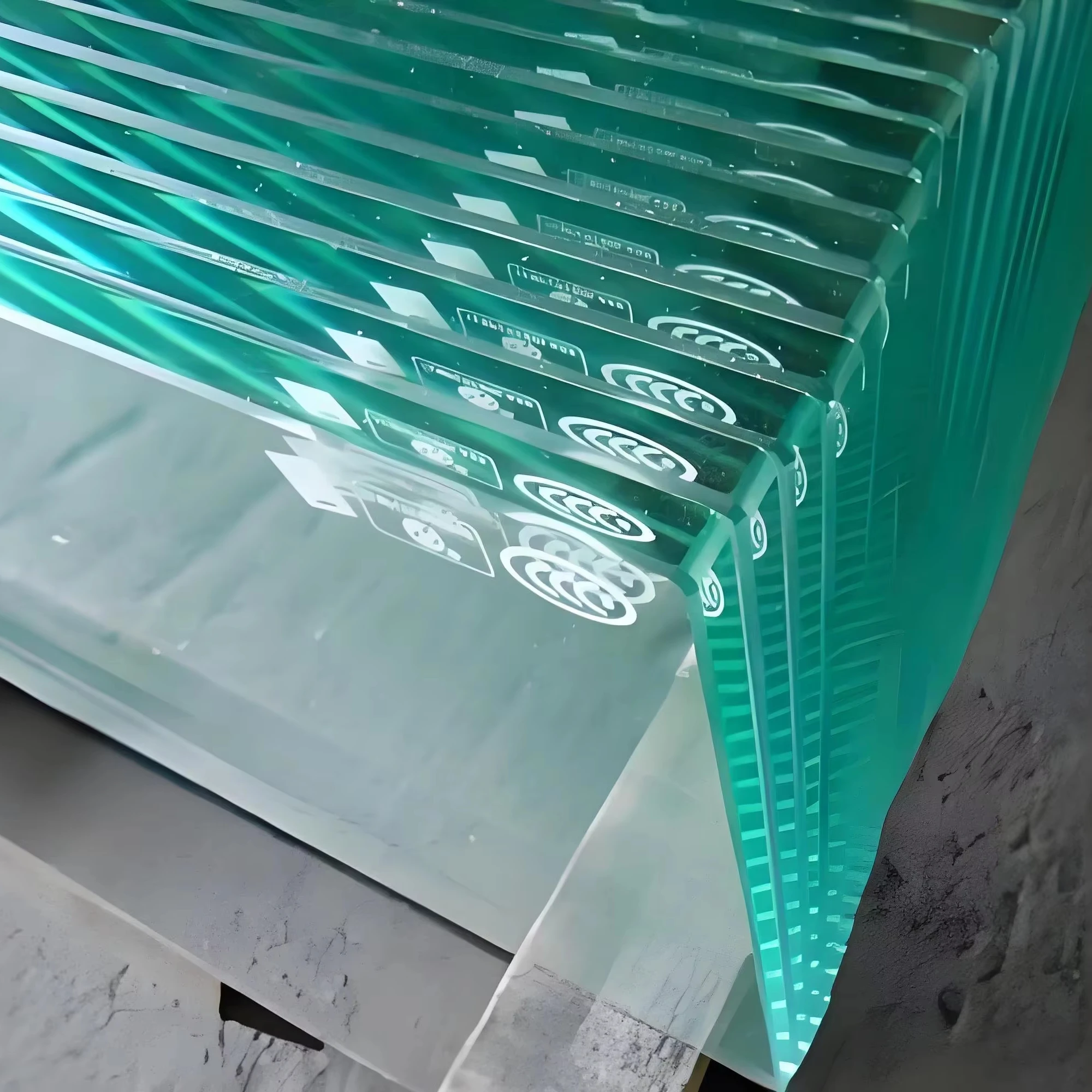Laminated tempered glass 4mm-12mm tempered glass tempered glass for building