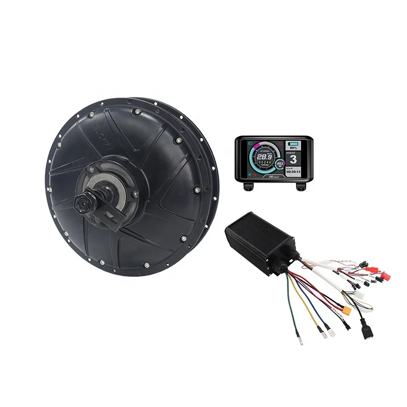 213 1200W V1 48v-60v Spoke Hub Motor Kits for Electric Bike Scooter