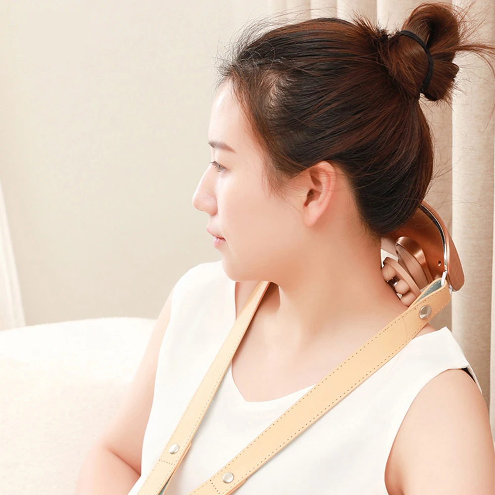wireless portable electric neck massager smart  neck and shoulder massager hot sale 2021