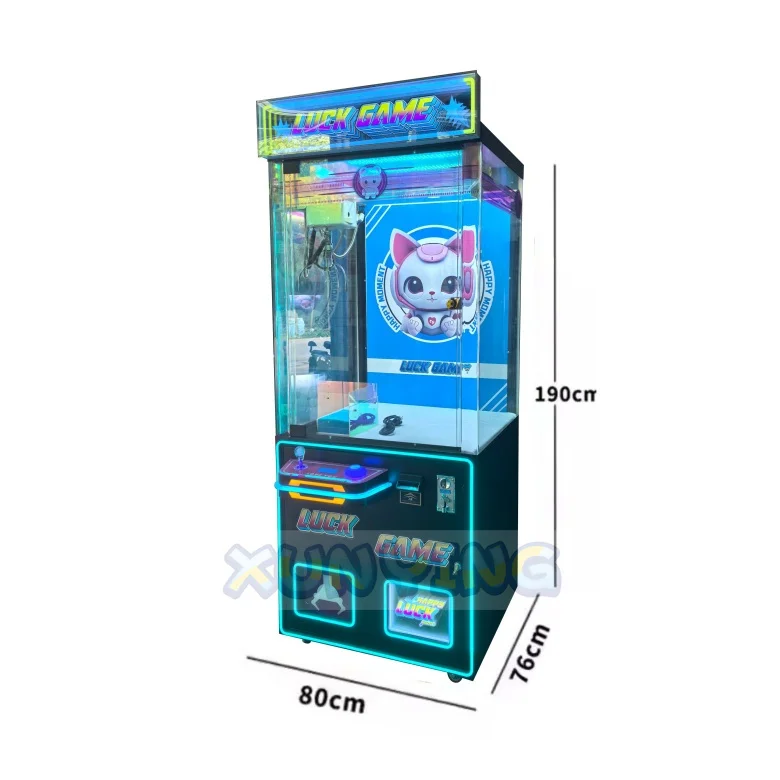 Wholesale Custom Happy House Claw Crane Game Vending Machines Coin Operated Arcade Doll Machine Claw Crane For Sale
