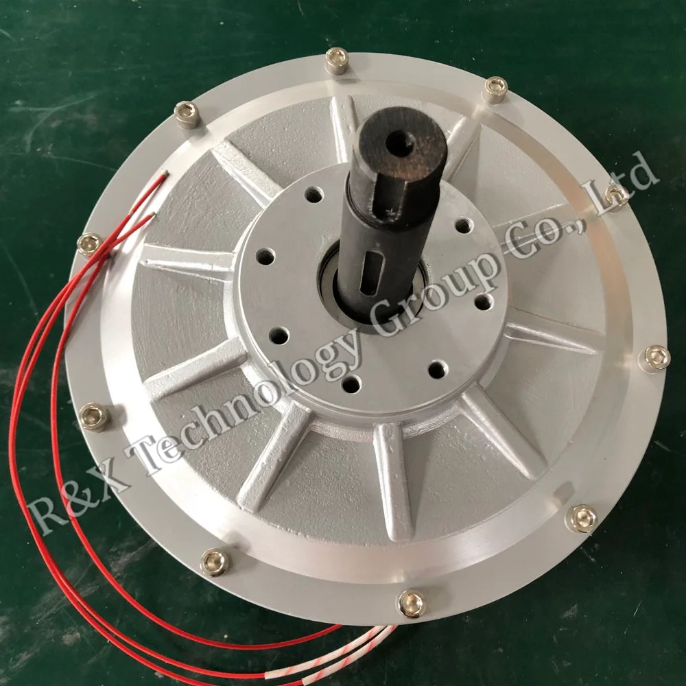 Изготовленный На Заказ 5kw 2000 об/мин, коррозийных свойствах, диск 3-х фазный тихий свободной энергии электрической энергии с низкими оборотами и магнитом, работающий от постоянного тока Генератор переменного тока