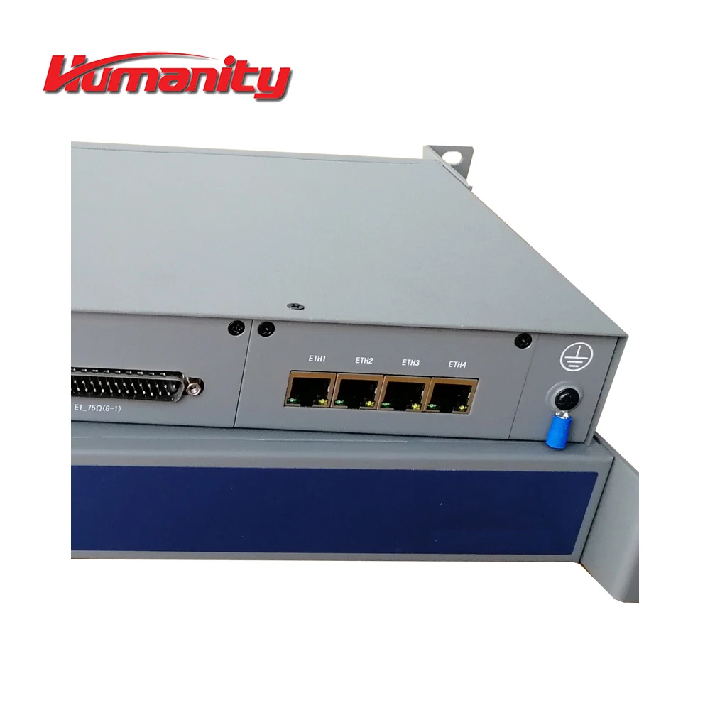 
Humanity HM-RS1030 8E1+4Ethernet SDH multiplexer with customized PCM functions 