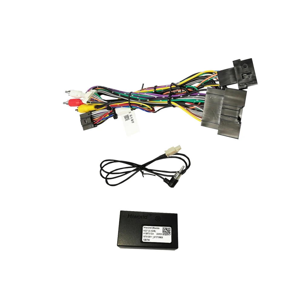 Car CD Radio Wiring Harness Original Head Units Cable For  MAZADA 2012 BT20 Australia  ISO Stereo Conversion Plug Wire Adapter