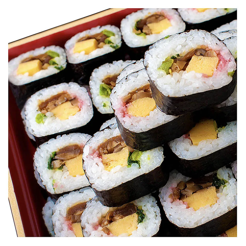 Display delicious munchies nori rice roll packaging sushi bags