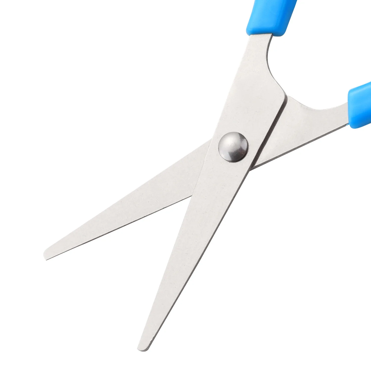 Детские ножницы, новый дизайн, мягкая ручка 5 дюймов с противоскользящей полосой, ножницы для правой и левой руки для детей