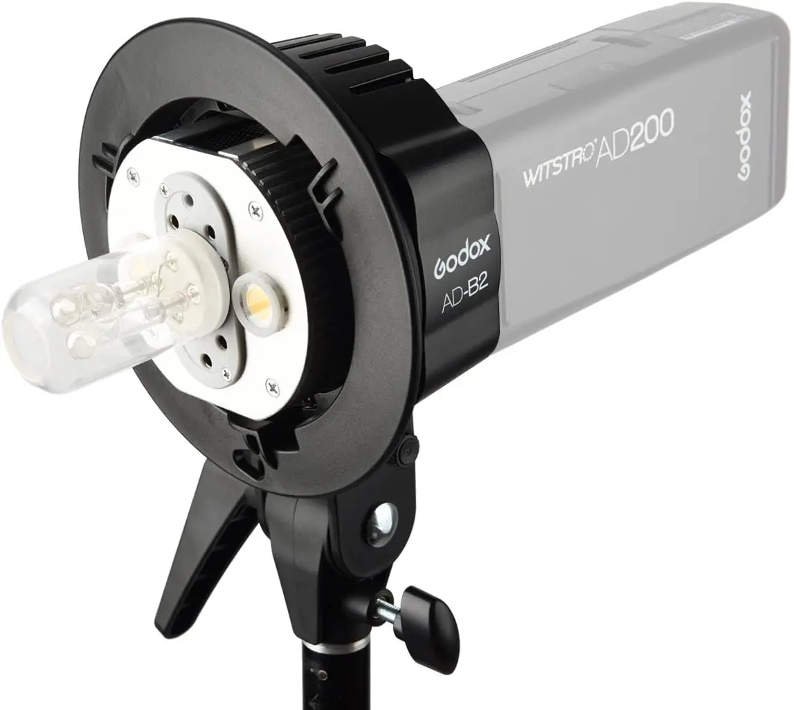 Godox AD-B2 Bowens Mount Dual Power Twin Light Head for Godox AD200 pro AD200