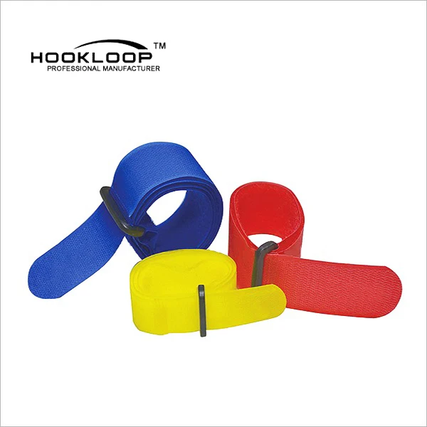 Customized Hook and Loop Strap Various Adjustable Plastic Buckle Strap