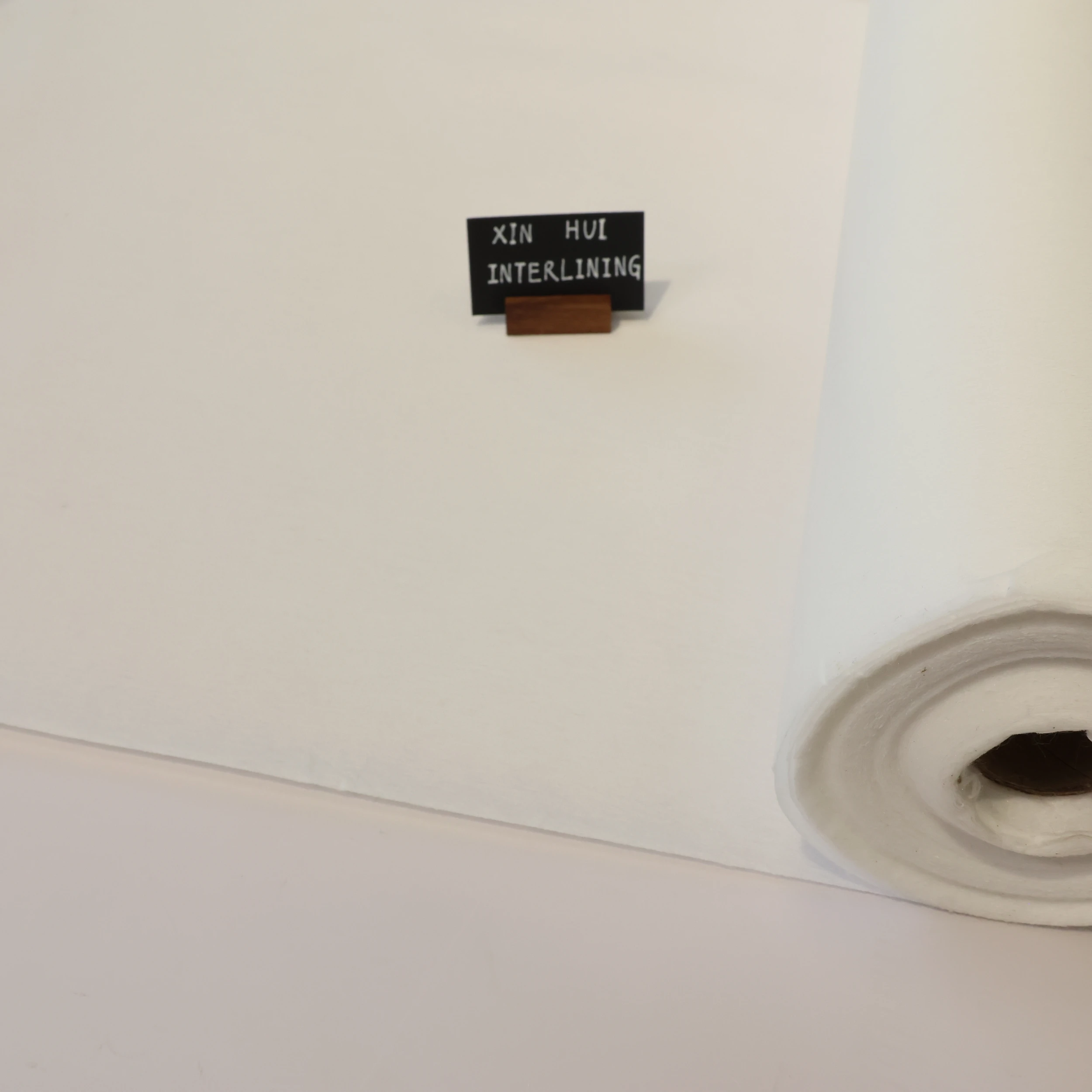 Fusible non woven adhesive interlining chemical impregnation non woven fubric