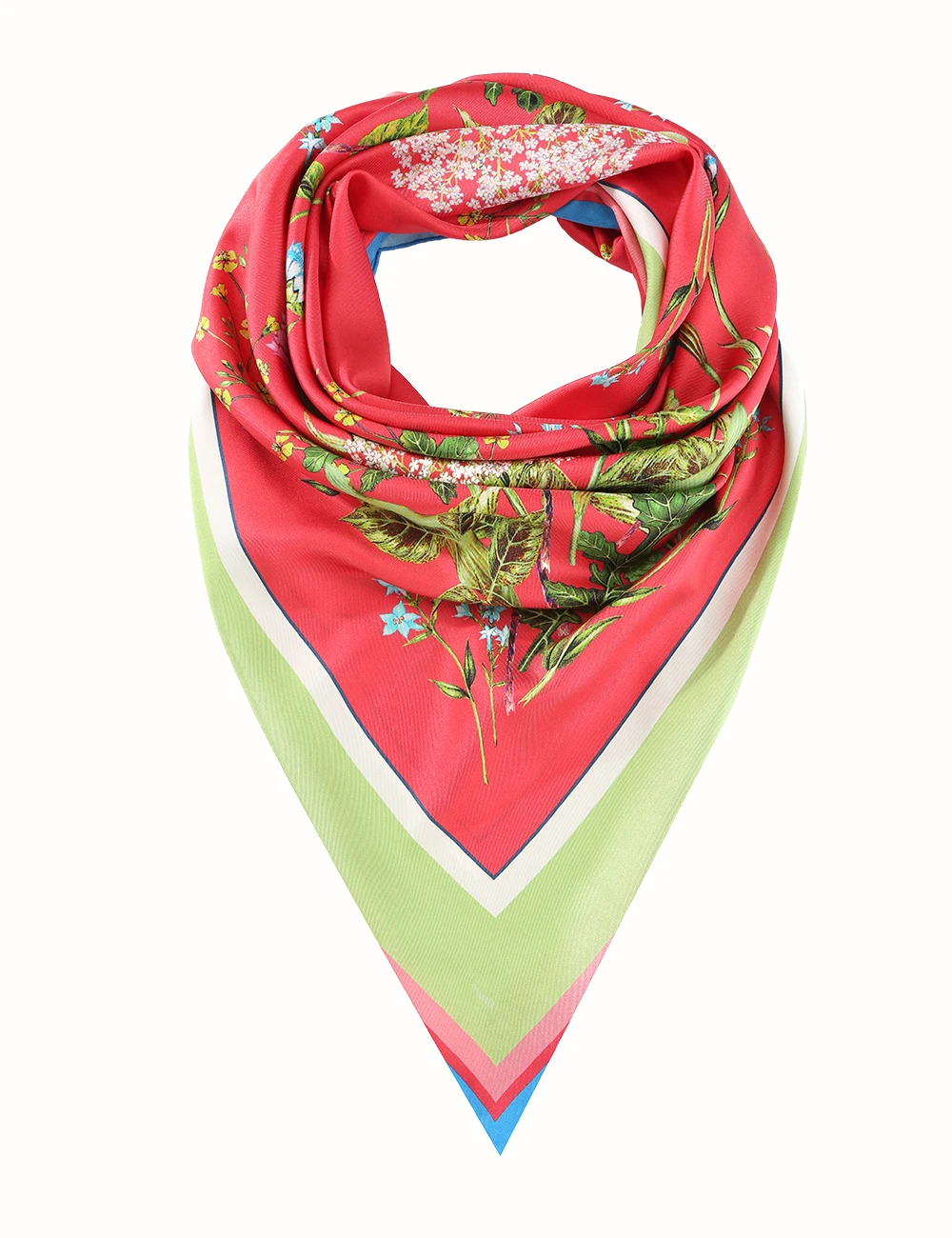HIGH QUALITY SUPER COMFORTABLE ITALIAN DESIGNS SQUARE SCARF DIGITAL PRINTING SILK TWILL SCARF for Lady