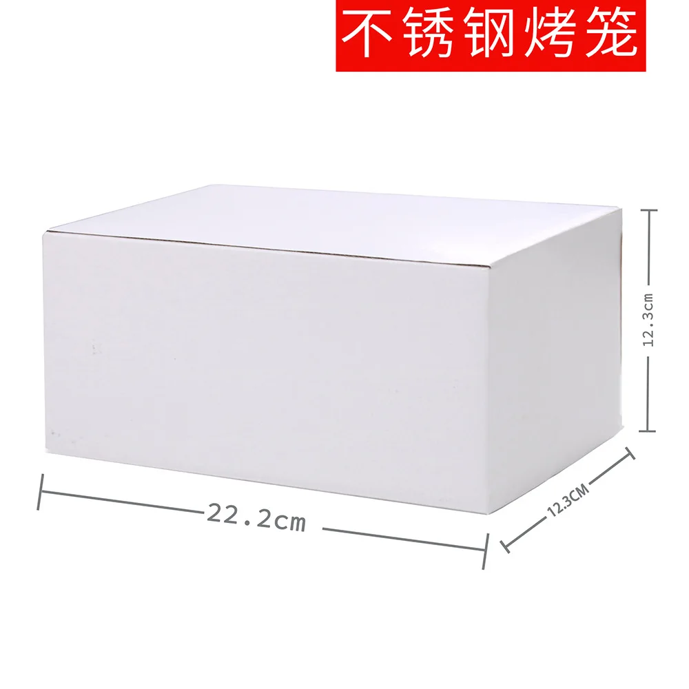 Hedan factory stainless steel square hole BBQ Rolling Grill Basket