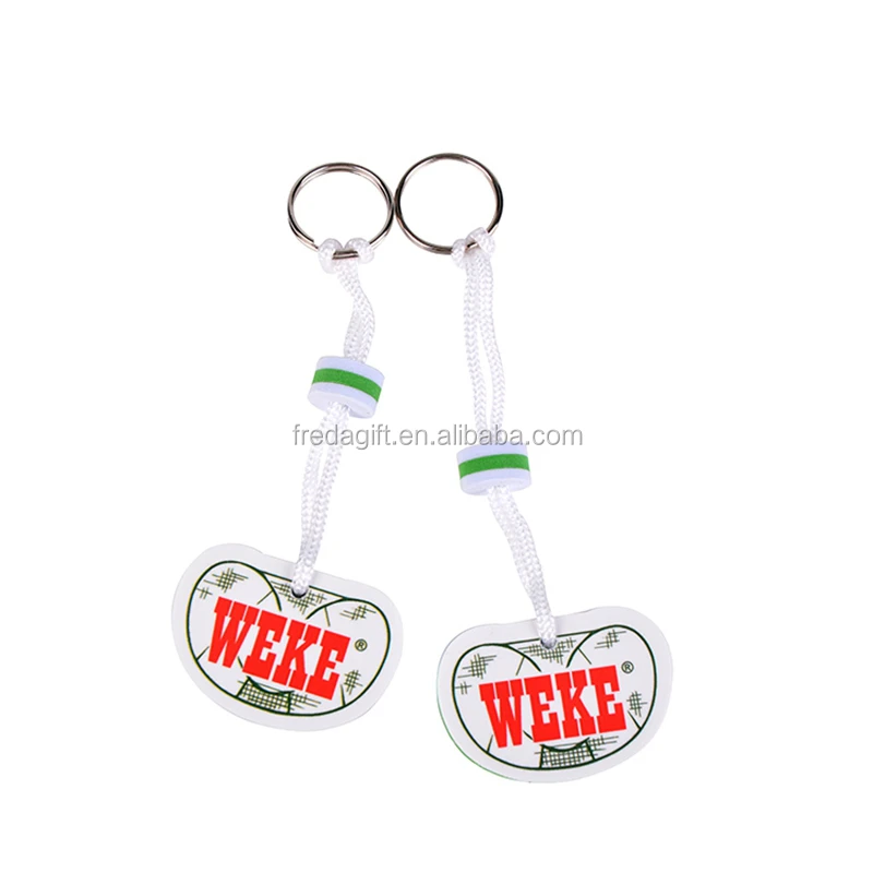 Cutting Shape Foam Floating Boat Key Chain Custom Oval Float Key Ring for Fishing Surfing Outdoor Sport