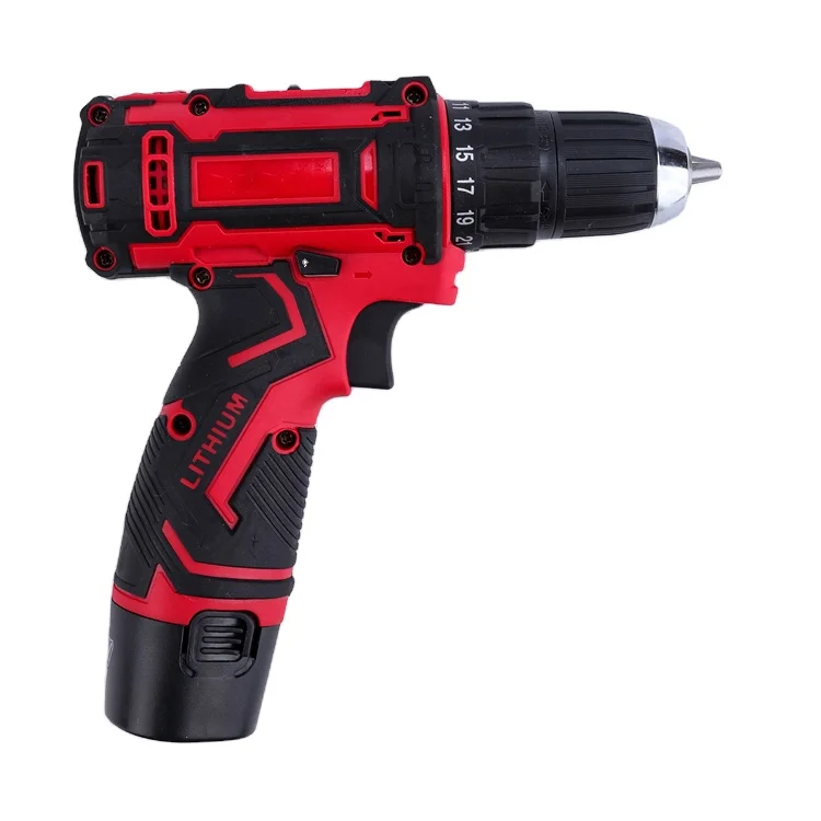 XINYIHUA 12V Lithium Electric Drill Rechargeable Power Tools Cordless Hammer Battery Power Drill