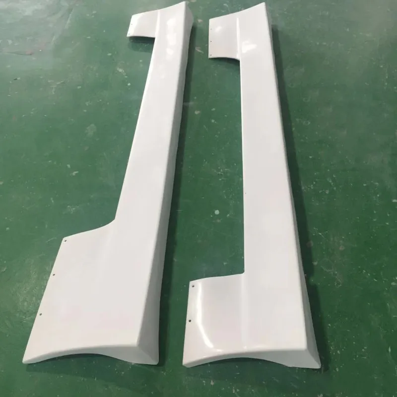 For Silvia S13 Rocket bunny style Fiber Glass side skirt