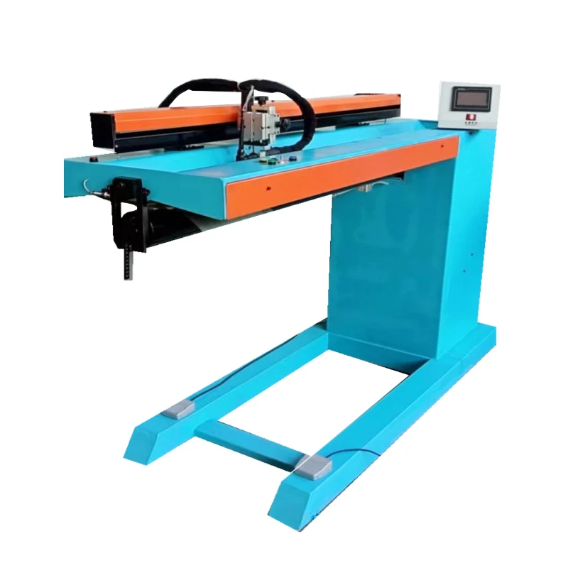 Automatic Air Tank  Straight Seam Welding Machine Long Stroke MIG Welder For Stainless Steel