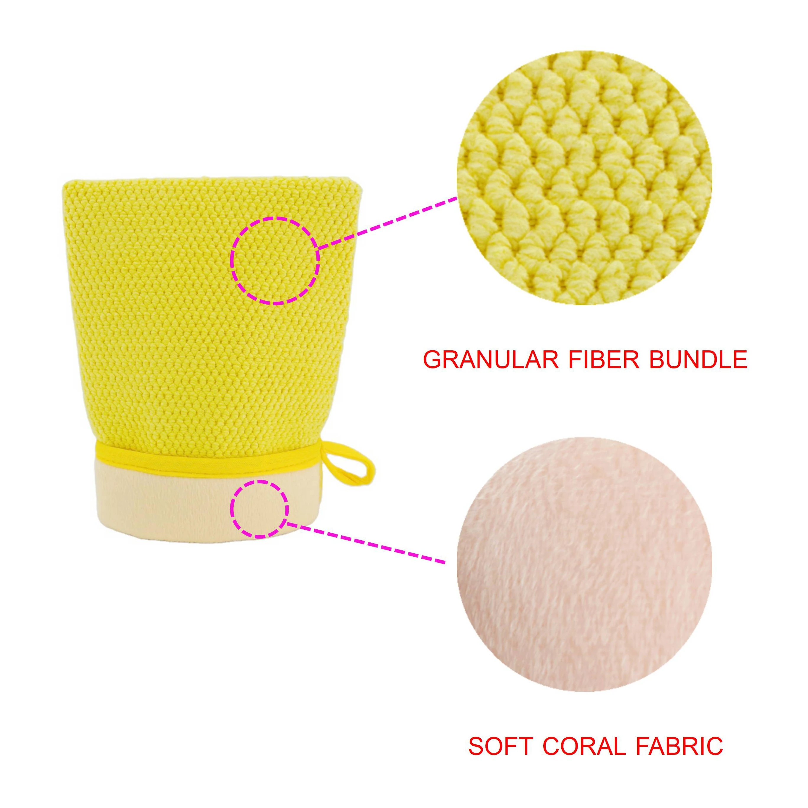 Clay mitt auto detailing mesh rust cleaner paint scratch water stain bird drop tree sap remover for cleaning Cars and Boats