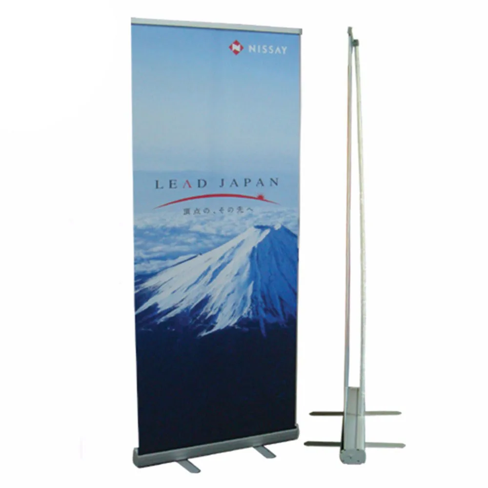 High Quality Large Base Roll Up Banner Display Banner Stand Roll Up banner