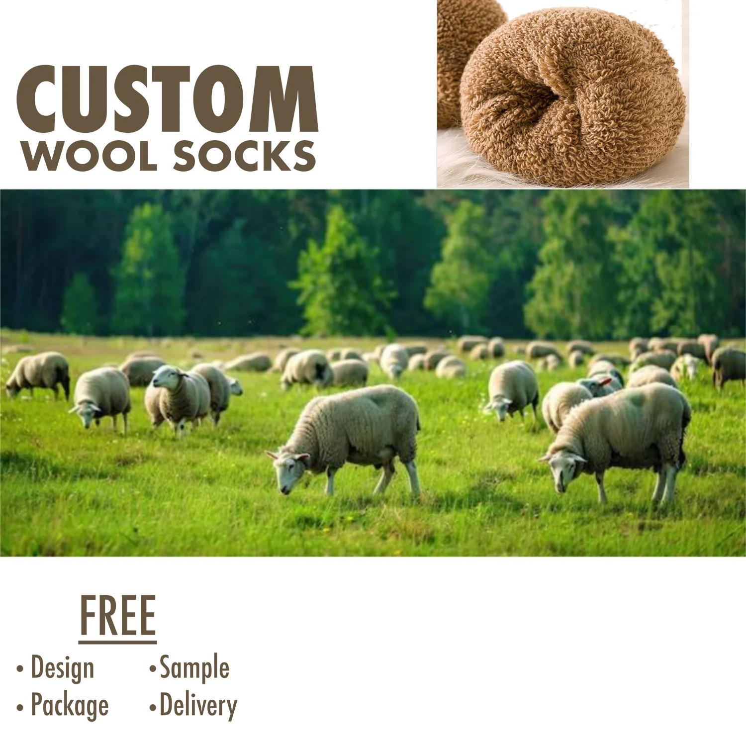 CMAX  Wool Dress Socks thickness custom logo  Autumn winter socks