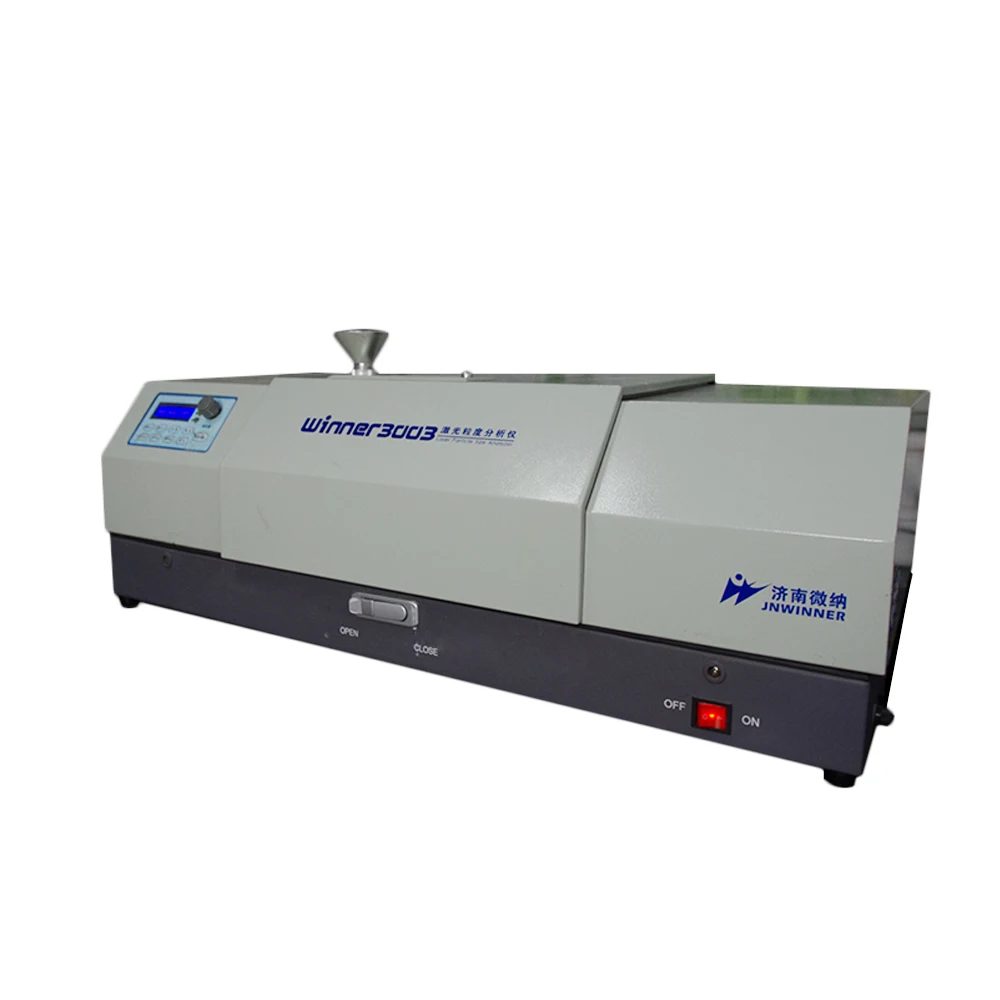Cement testing  dry method dispersion  laser particle size distribution analyzer for raw material