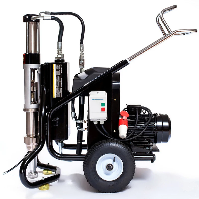 Interior Decoration Putty Powder Spraying Machine Gasoline Real Stone Paint Anti-corrosion Paint Sprayer for Wall Latex Paint