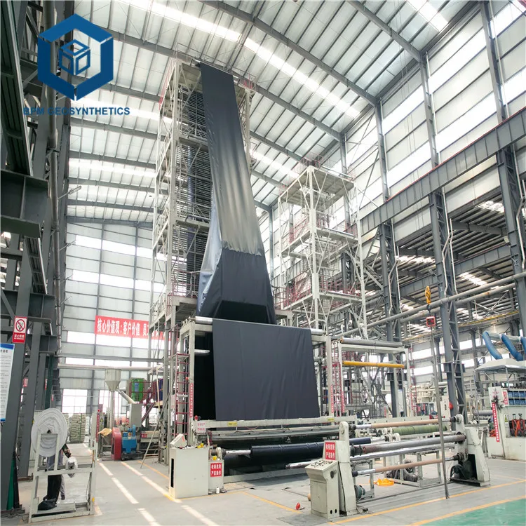 0.75mm 0.5mm  Geomembrane Pond Liner for Aquaculture Farm Projects in Philippines