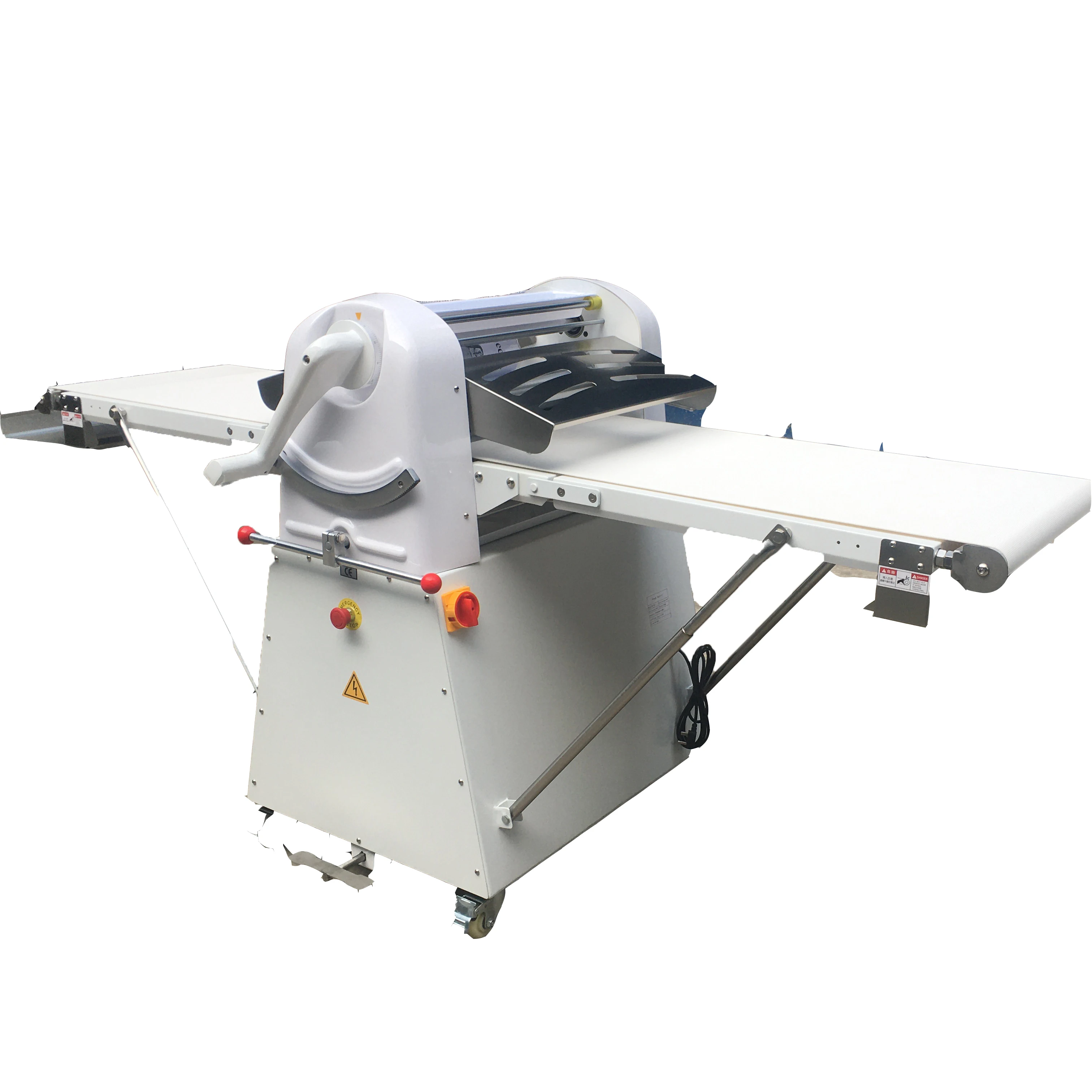 Electric Industrial European Style Pita Toast Baguette Dough Sheeter Roller Machine For Bread Pastry