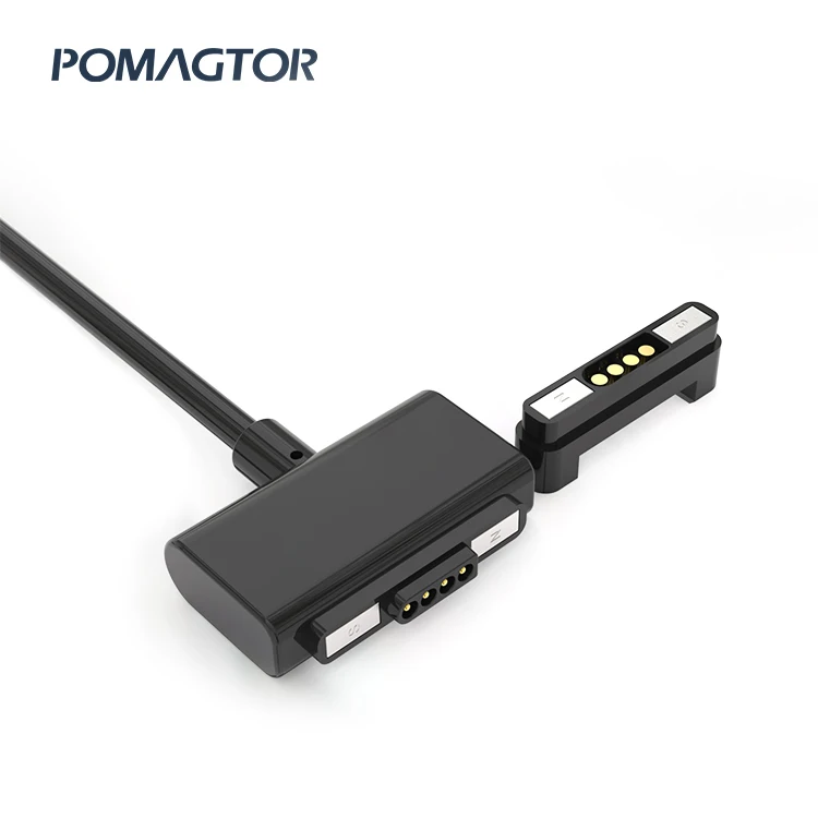 China Manufacturer Tk4Pin-5 Magnetic Data Cable Usb Fast Charge 4 Pins Magnetic Connector Cable