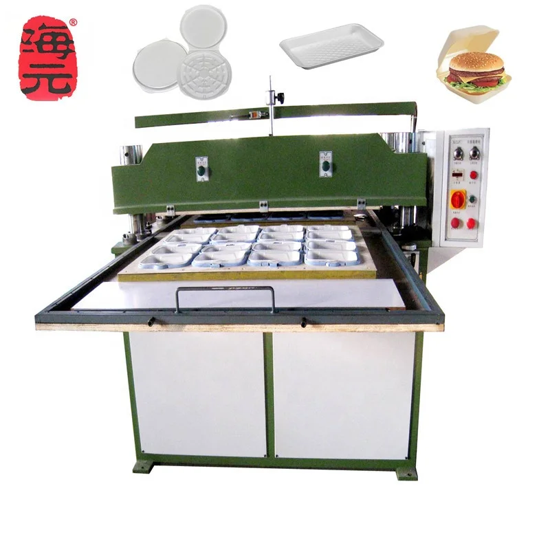 polystyrene foam machine automatic disposable plates and cups plastic dish making machine