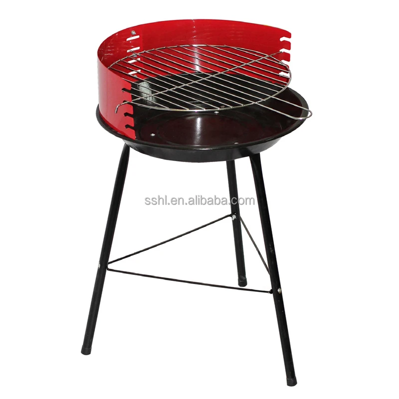 Hot sale 14 inch Portable Outdoor Charcoal Barbecue Grill Camping and picnic