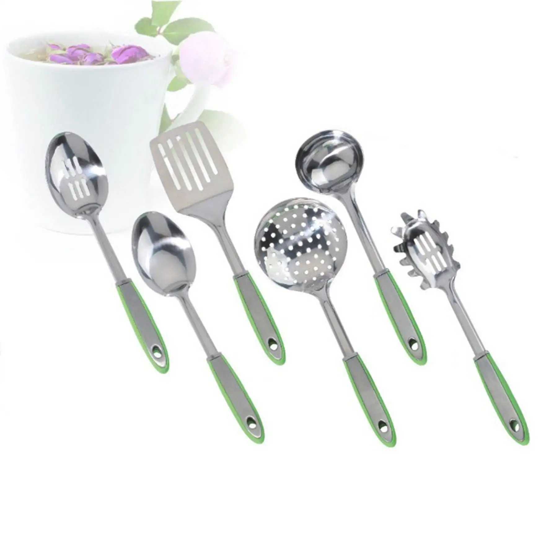 Most Trustworthy Manufacturer 2024 latest product Factory direct sale stainless steel slotted ladle for kitchen cooking