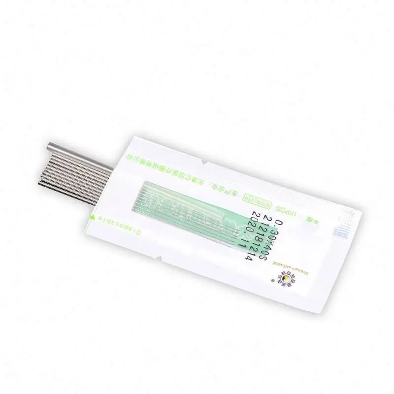 Chinese Traditional Acupuncture Needles Medical Grade Disposable Sterile Agujas Acupuntura Stainless Steel Handle