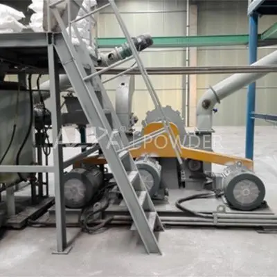 Customizable Powder Coating Machine Powder Plant For  Calcium Carbonate Ultrafine Grinding